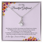 Gift for Girlfriend "Falling in Love with You" Alluring Beauty Necklace