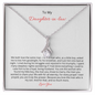Gift for Daughter-in-Law "We Both Love the Same Man" Alluring Beauty Necklace