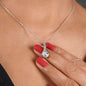 To My Amazing Grandma – I Love You Alluring Beauty Necklace