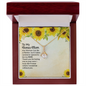 Gift for Mother-in-Law – “Thank you for loving me as your own” Alluring Beauty Necklace
