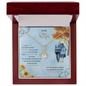 "How special you are to me, you are my sunshine" Alluring Beauty Necklace - Gift for Wife