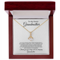 Gift for Grandmother "Thank you for being such an amazing Grandmother..." Alluring Beauty Necklace