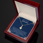 Gift for Grandmother "Distance never separates two hearts that really care..." Alluring Beauty Necklace