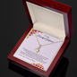 Gift for Girlfriend "Falling in Love with You" Alluring Beauty Necklace