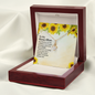 Gift for Mother-in-Law – “Thank you for loving me as your own” Alluring Beauty Necklace
