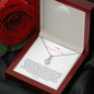 Gift for Daughter-in-Law "We Both Love the Same Man" Alluring Beauty Necklace