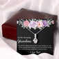 To My Amazing Grandma – I Love You Alluring Beauty Necklace