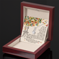 Gift for Daughter (from Mom) – “I'm So Proud of You” Alluring Beauty Necklace