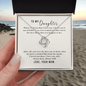 Gift for Daughter (from Mom) – “Always Have, Always Will” Love Knot Necklace