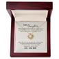 Gift for Daughter (from Mom) – “Always Have, Always Will” Love Knot Necklace
