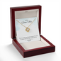 Gift for Mother-in-Law – “You Chose to Love Me” Love Knot Necklace