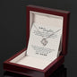 Gift for Daughter from Mom – “Always Have, Always Will” Love Knot Necklace