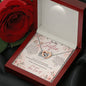 To My Sister From Your Sister – Best Friends by Choice - Interlocking Hearts Necklace