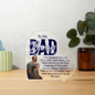 Gift for Father-in-Law  – “You Have Shown Us the True Meaning of Love” Heart Acrylic Block