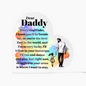 Gift for Dad (from Daughter) – “Every Step I Take” Heart Acrylic Block