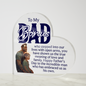 Gift for Father-in-Law  – “You Have Shown Us the True Meaning of Love” Heart Acrylic Block