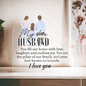 Gift for Husband – “You Fill Our Home with Love” Heart Acrylic Block