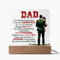 Gift for Dad – “For All the Times That I Forgot to Thank You” Acrylic Plaque