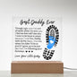 Gift for Dad – “Best Daddy Ever” Acrylic Plaque