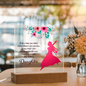 Gift for Daughter – “Cheering You On” Square Acrylic Plaque