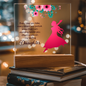 Gift for Daughter – “Cheering You On” Square Acrylic Plaque