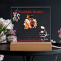 Gift for Daughter – “Remarkable, Driven, and Forever Loved” Square Acrylic Plaque