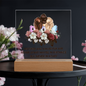 Gift for Daughter (from Mom) – “Never Apart, Always in Heart” Square Acrylic Plaque