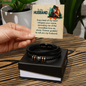 Gift for Husband – “Every Beat of My Heart Whispers Your Name”  Love You Forever Men's Bracelet