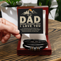 Gift for Dad – “Never Forget That I Love You” Love You Forever Bracelet