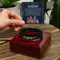 Gift for Husband – “Forever Grateful for the Family We Built Together” Love You Forever Men's Bracelet