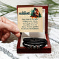 To My Husband – “Every Beat of My Heart” Love You Forever Bracelet