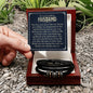 To My Husband – “Rock of Our Family” Love You Forever Bracelet