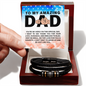 Gift for Dad – “You’re My Hero” Love You Forever Men's Bracelet