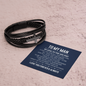 Gift for Him – “My Love, My One and Only” Men's Cross Bracelet