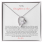 Gift for Daughter-in-Law "We Both Love the Same Man" Forever Love Necklace