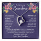 Gift for Grandmother "For the million special things you do..." Forever Love Necklace