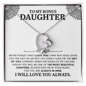 Gift for Daughter‑in‑Law (from Mom) – “You Are One of My Most Beautiful Chapters” Forever Love Necklace