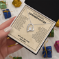 Gift for Granddaughter "Remember whose granddaughter you are..." Forever Love Necklace