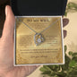 To My Wife – Still My Favorite Choice Forever Love Necklace