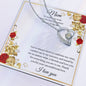Gift for Mom "Thank you for your unconditional love..." Forever Love Necklace