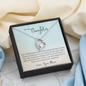 Gift for Daughter (from Mom) – “I Love You to the Moon and Back” Forever Love Necklace