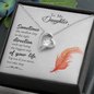 Gift for Daughter – “Take the Step” Forever Love Necklace