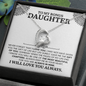Gift for Daughter‑in‑Law (from Mom) – “You Are One of My Most Beautiful Chapters” Forever Love Necklace