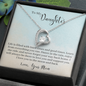 Gift for Daughter (from Mom) – “I Love You to the Moon and Back” Forever Love Necklace
