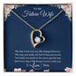 Gift for Girfriend "The day I met you, my life changed forever.." Forever Love Necklace
