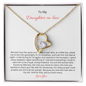 Gift for Daughter-in-Law "We Both Love the Same Man" Forever Love Necklace