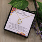Gift for Girlfriend "Falling in Love with You" Forever Love Necklace - Someone Said Gift
