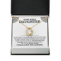 Gift for Daughter‑in‑Law (from Mom) – “You Are One of My Most Beautiful Chapters” Forever Love Necklace