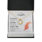 Gift for Daughter – “Take the Step” Forever Love Necklace
