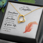 Gift for Daughter – “Take the Step” Forever Love Necklace